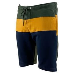 image-Mens Slim Fit Contrast Fleece Shorts - S010