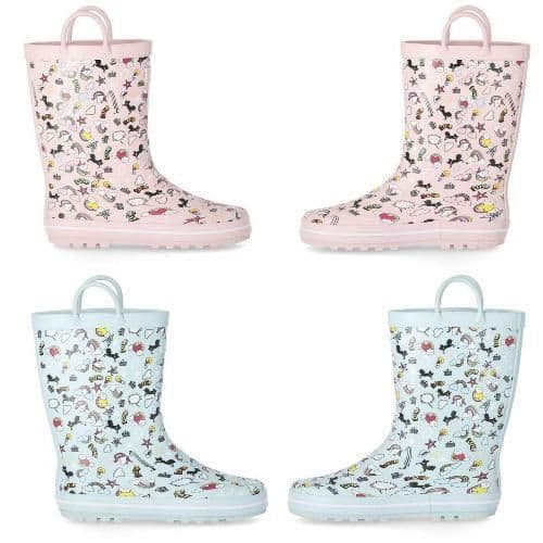 image-Trespass Starryton Kids Outdoor Waterproof Rubber Wellies