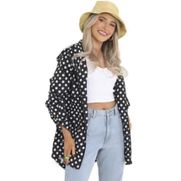 image-Ladies Brave Soul Ravespots Rain Mac