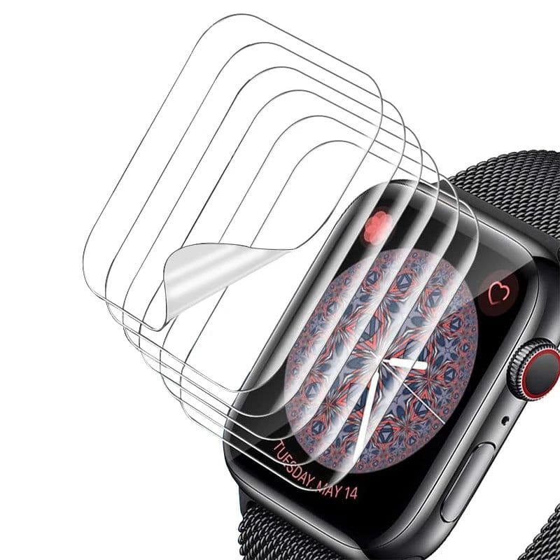 image-Ultra-Thin Protective Hydrogel Film for Apple Watch 7 6 5 4 3 2