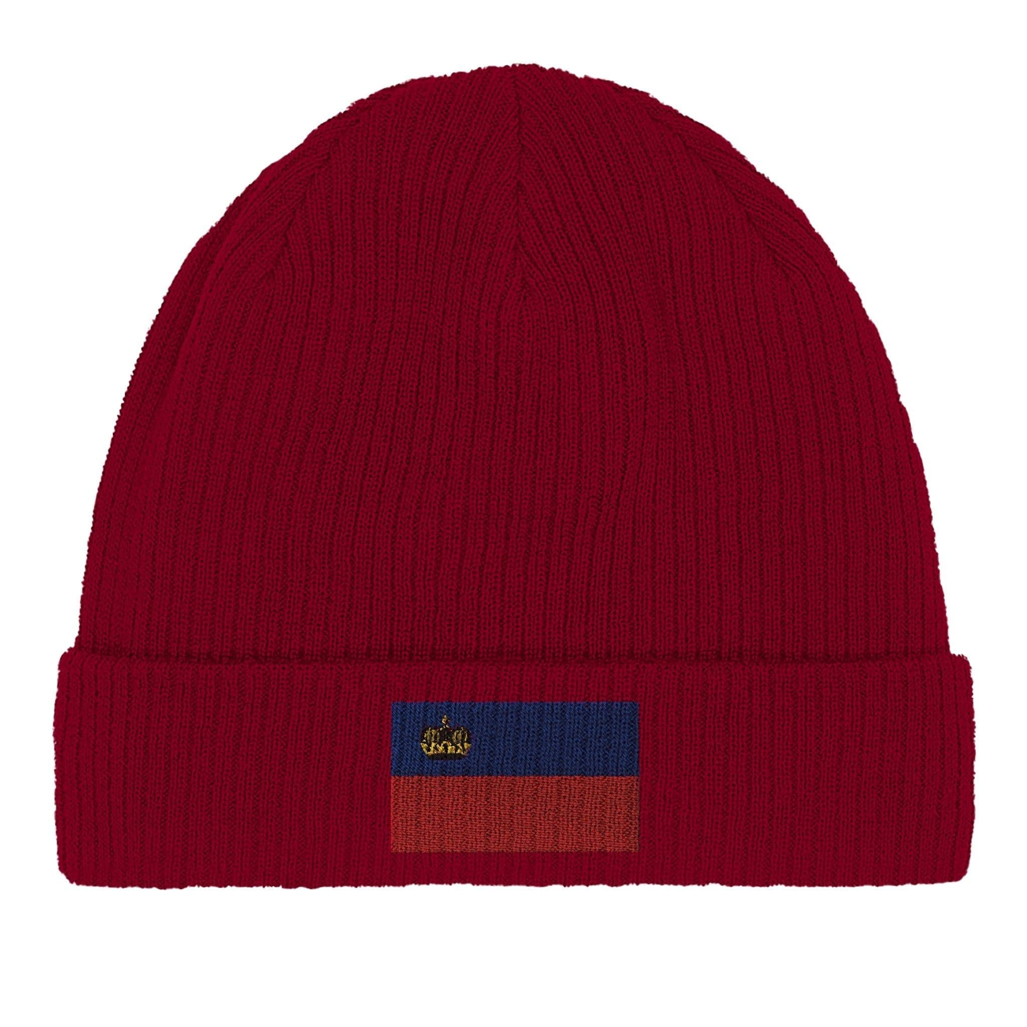 image-Bonnet en coton Drapeau du Liechtenstein