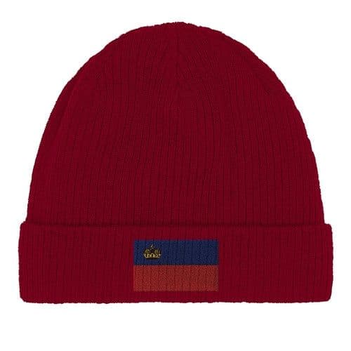 image-Bonnet en coton Drapeau du Liechtenstein