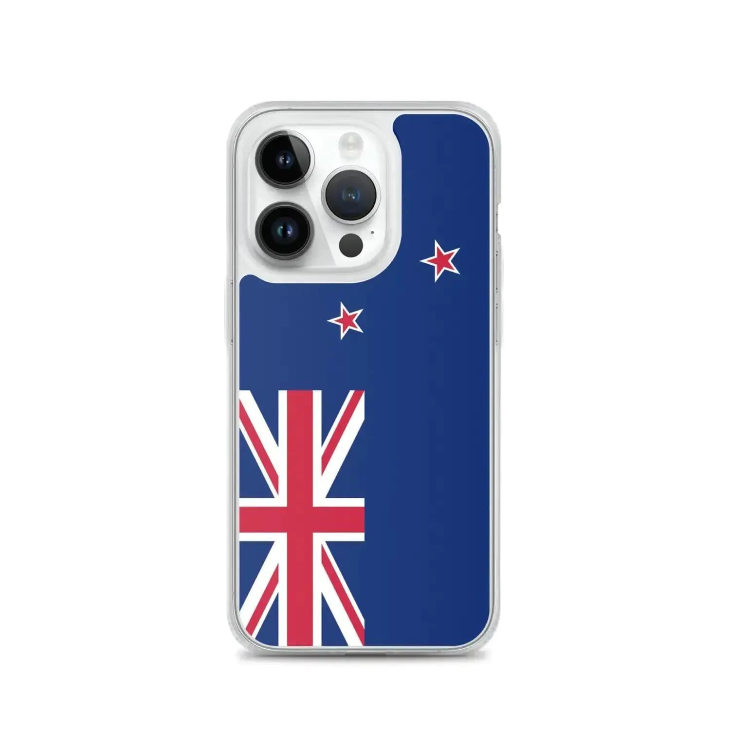image-Coque iPhone Drapeau de la Nouvelle-Zélande – Étui Souple – Résistant