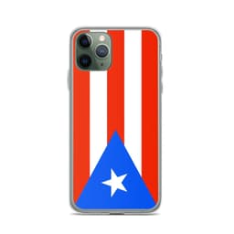 image-Coque iPhone Drapeau de Porto Rico – Étui Souple – Résistant et Antich