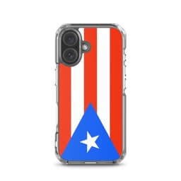 image-Coque iPhone Drapeau de Porto Rico – Étui Souple – Résistant et Antich