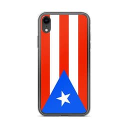 image-Coque iPhone Drapeau de Porto Rico – Étui Souple – Résistant et Antich