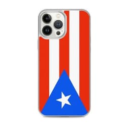 image-Coque iPhone Drapeau de Porto Rico – Étui Souple – Résistant et Antich