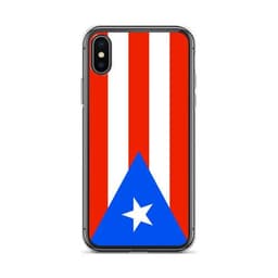 image-Coque iPhone Drapeau de Porto Rico – Étui Souple – Résistant et Antich