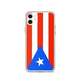 image-Coque iPhone Drapeau de Porto Rico – Étui Souple – Résistant et Antich