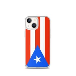 image-Coque iPhone Drapeau de Porto Rico – Étui Souple – Résistant et Antich