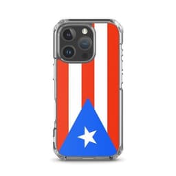 image-Coque iPhone Drapeau de Porto Rico – Étui Souple – Résistant et Antich