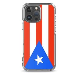image-Coque iPhone Drapeau de Porto Rico – Étui Souple – Résistant et Antich