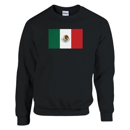 image-Sweat-shirt Drapeau du Mexique