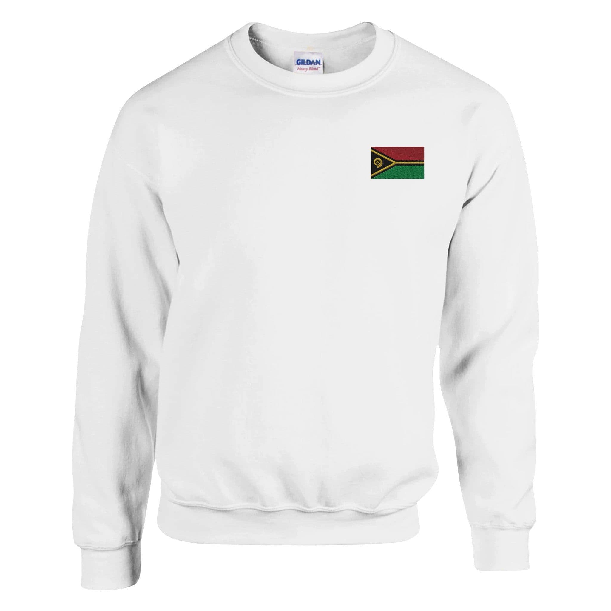 image-Sweat-shirt Drapeau du Vanuatu en broderie