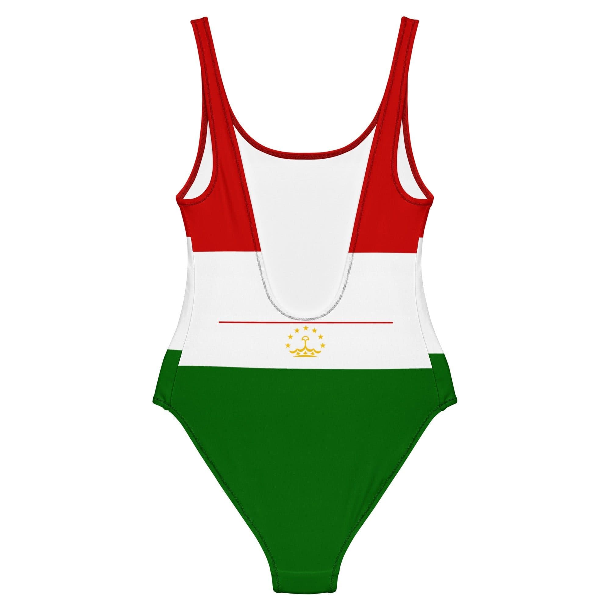 image-Maillot de Bain Femme – Drapeau du Tadjikistan – 1 Pièce