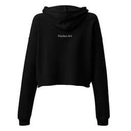 image-Crop Hoodie - Self Love Addicted with EMBROIDERY