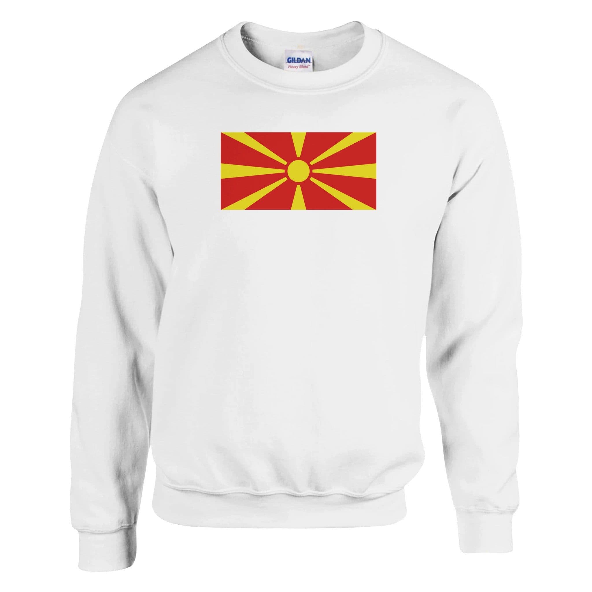 image-Sweat-shirt Drapeau de la Macédoine du Nord