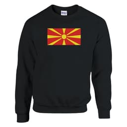 image-Sweat-shirt Drapeau de la Macédoine du Nord