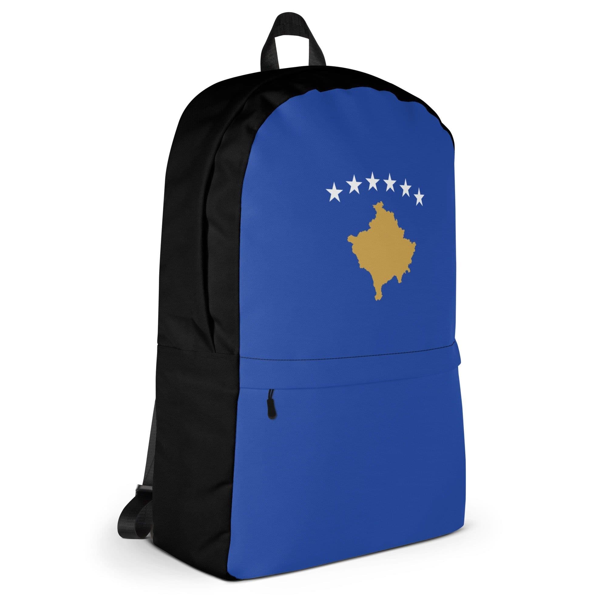 image-Sac à dos Drapeau du Kosovo – Polyester – Léger et Résistant