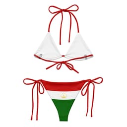 image-Bikini Femme – Drapeau du Tadjikistan – Maillot de Bain 2 Pièces