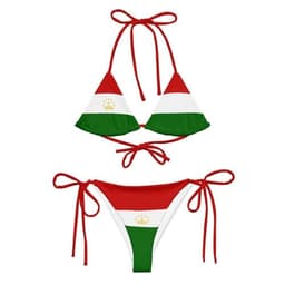 image-Bikini Femme – Drapeau du Tadjikistan – Maillot de Bain 2 Pièces