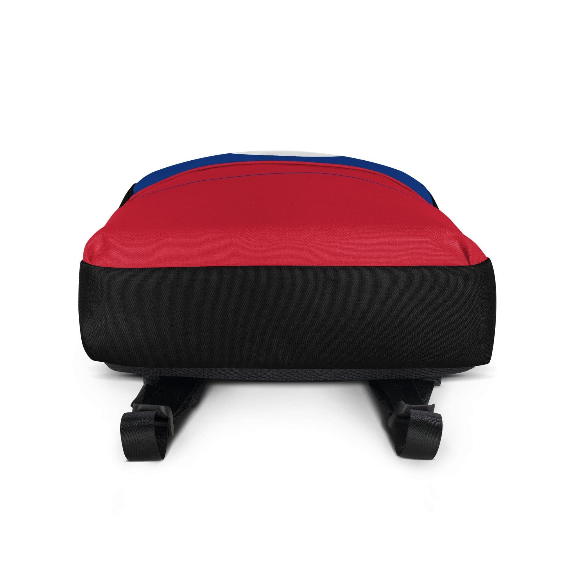 image-Sac à dos Drapeau du Laos – Polyester – Léger et Résistant