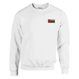 image-Sweat-shirt Drapeau d'Oman en broderie