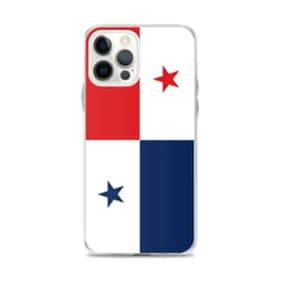 image-Coque iPhone Drapeau du Panama – Étui Souple – Résistant et Antichoc