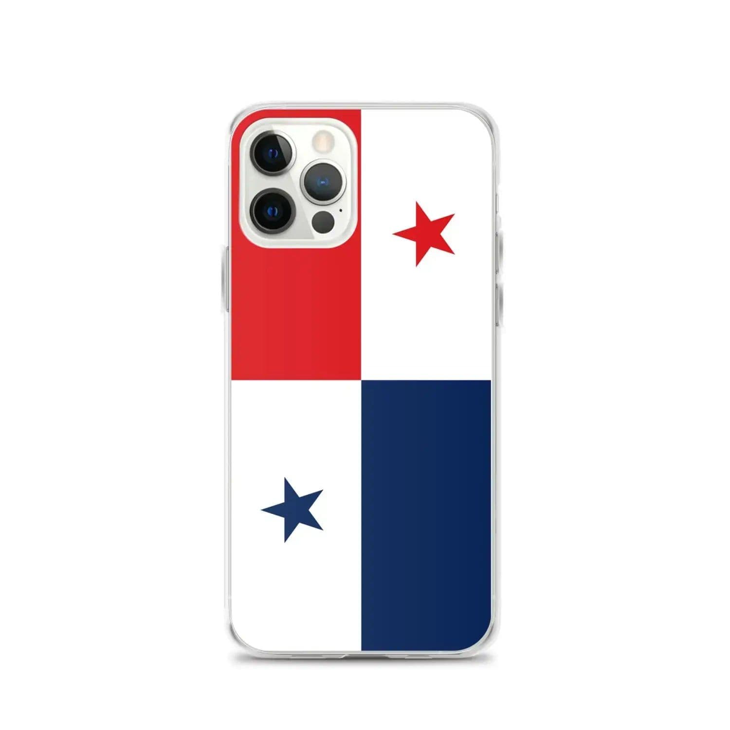 image-Coque iPhone Drapeau du Panama – Étui Souple – Résistant et Antichoc