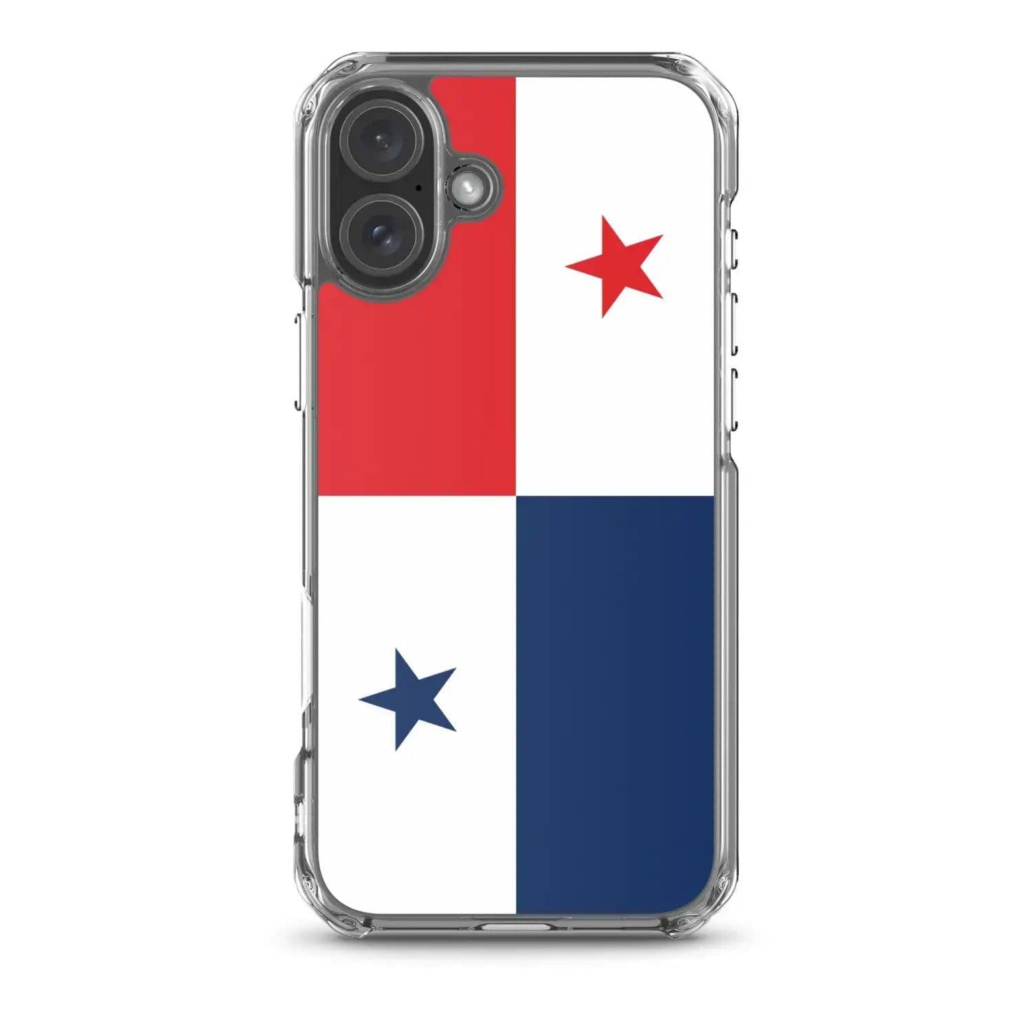 image-Coque iPhone Drapeau du Panama – Étui Souple – Résistant et Antichoc
