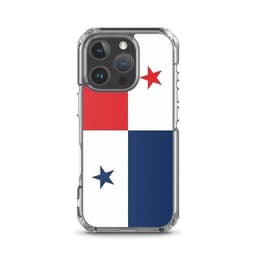 image-Coque iPhone Drapeau du Panama – Étui Souple – Résistant et Antichoc