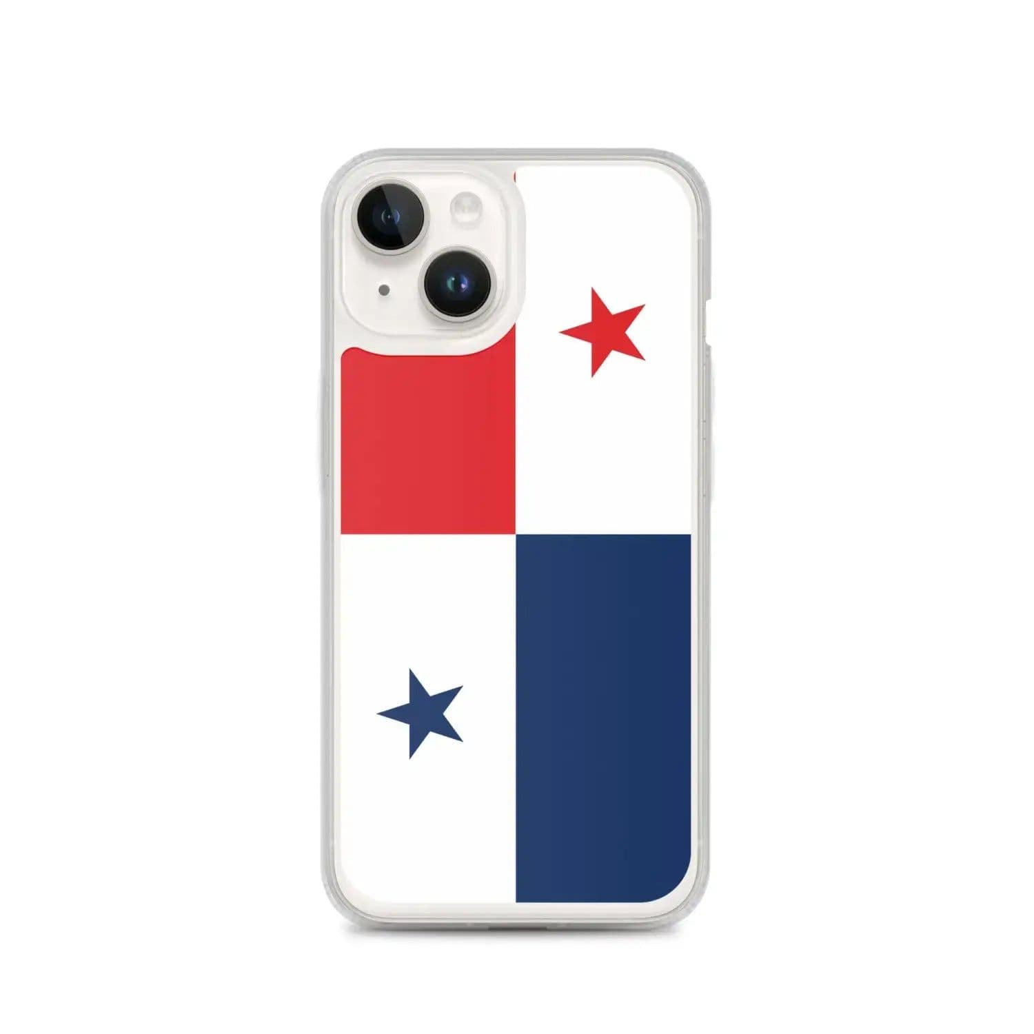 image-Coque iPhone Drapeau du Panama – Étui Souple – Résistant et Antichoc