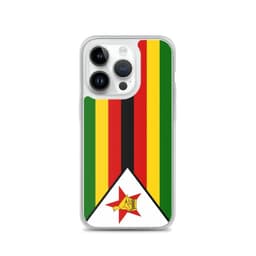 image-Coque iPhone Drapeau du Zimbabwe – Étui Souple – Résistant et Antichoc