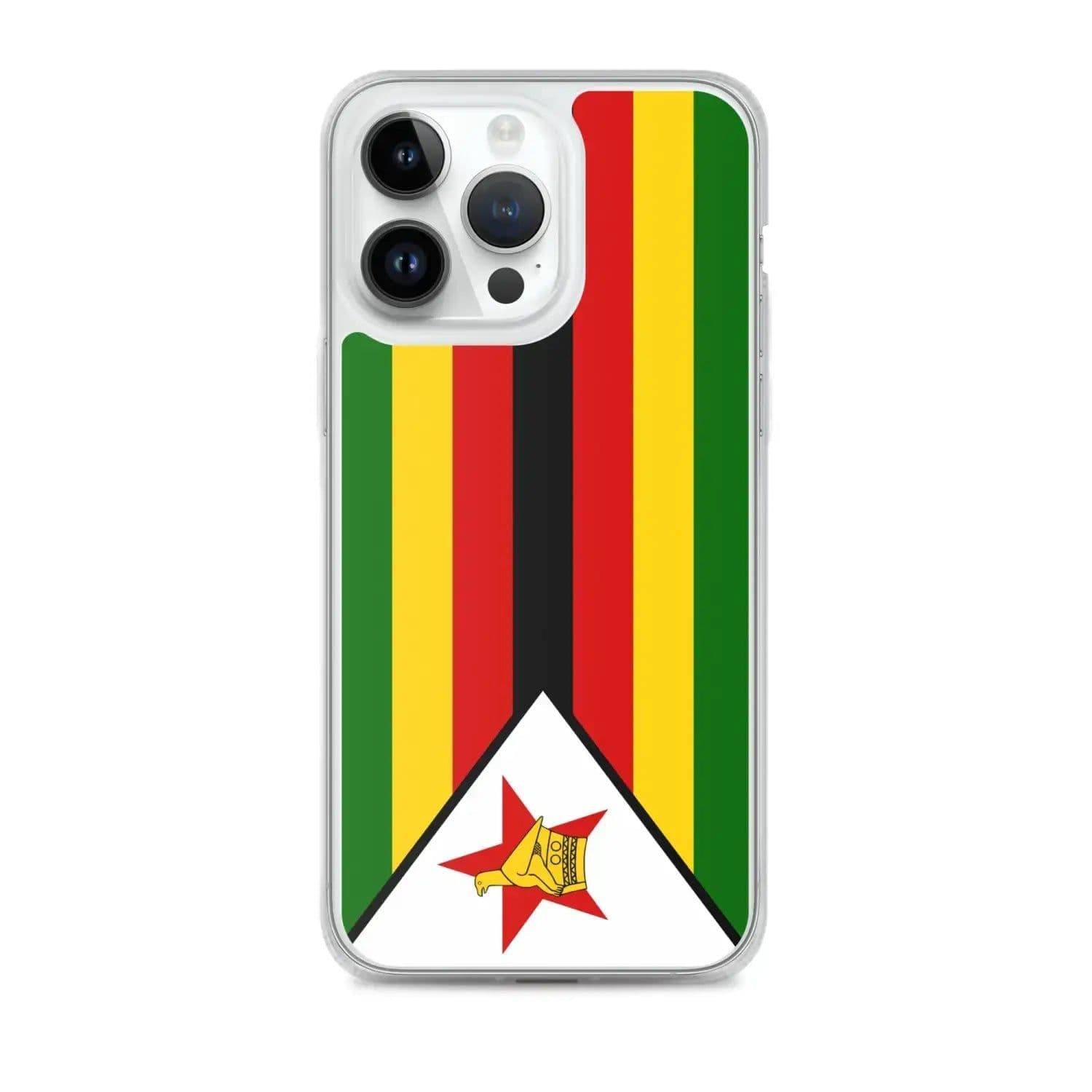 image-Coque iPhone Drapeau du Zimbabwe – Étui Souple – Résistant et Antichoc