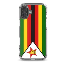image-Coque iPhone Drapeau du Zimbabwe – Étui Souple – Résistant et Antichoc
