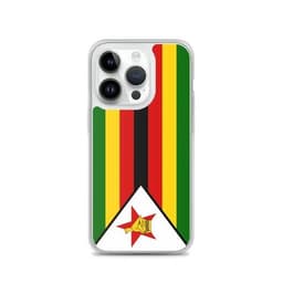 image-Coque iPhone Drapeau du Zimbabwe – Étui Souple – Résistant et Antichoc