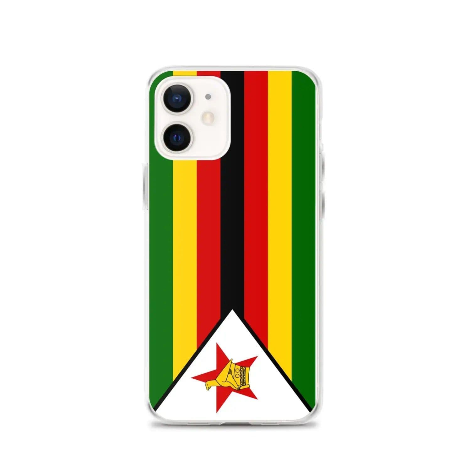 image-Coque iPhone Drapeau du Zimbabwe – Étui Souple – Résistant et Antichoc
