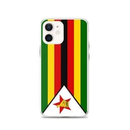 image-Coque iPhone Drapeau du Zimbabwe – Étui Souple – Résistant et Antichoc