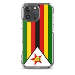 image-Coque iPhone Drapeau du Zimbabwe – Étui Souple – Résistant et Antichoc