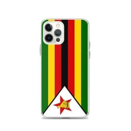 image-Coque iPhone Drapeau du Zimbabwe – Étui Souple – Résistant et Antichoc