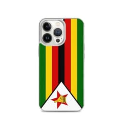 image-Coque iPhone Drapeau du Zimbabwe – Étui Souple – Résistant et Antichoc
