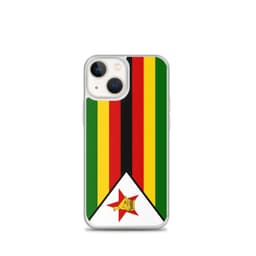 image-Coque iPhone Drapeau du Zimbabwe – Étui Souple – Résistant et Antichoc