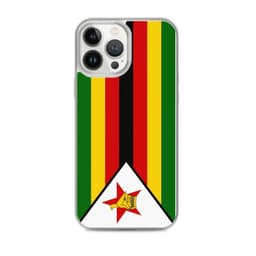 image-Coque iPhone Drapeau du Zimbabwe – Étui Souple – Résistant et Antichoc