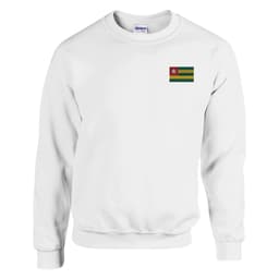 image-Sweat-shirt Drapeau du Togo en broderie