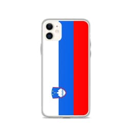 image-Coque iPhone Drapeau de la Slovénie – Étui Souple – Résistant et Antic