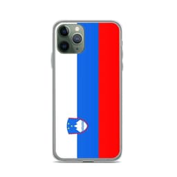 image-Coque iPhone Drapeau de la Slovénie – Étui Souple – Résistant et Antic