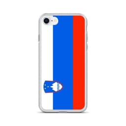 image-Coque iPhone Drapeau de la Slovénie – Étui Souple – Résistant et Antic
