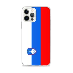 image-Coque iPhone Drapeau de la Slovénie – Étui Souple – Résistant et Antic