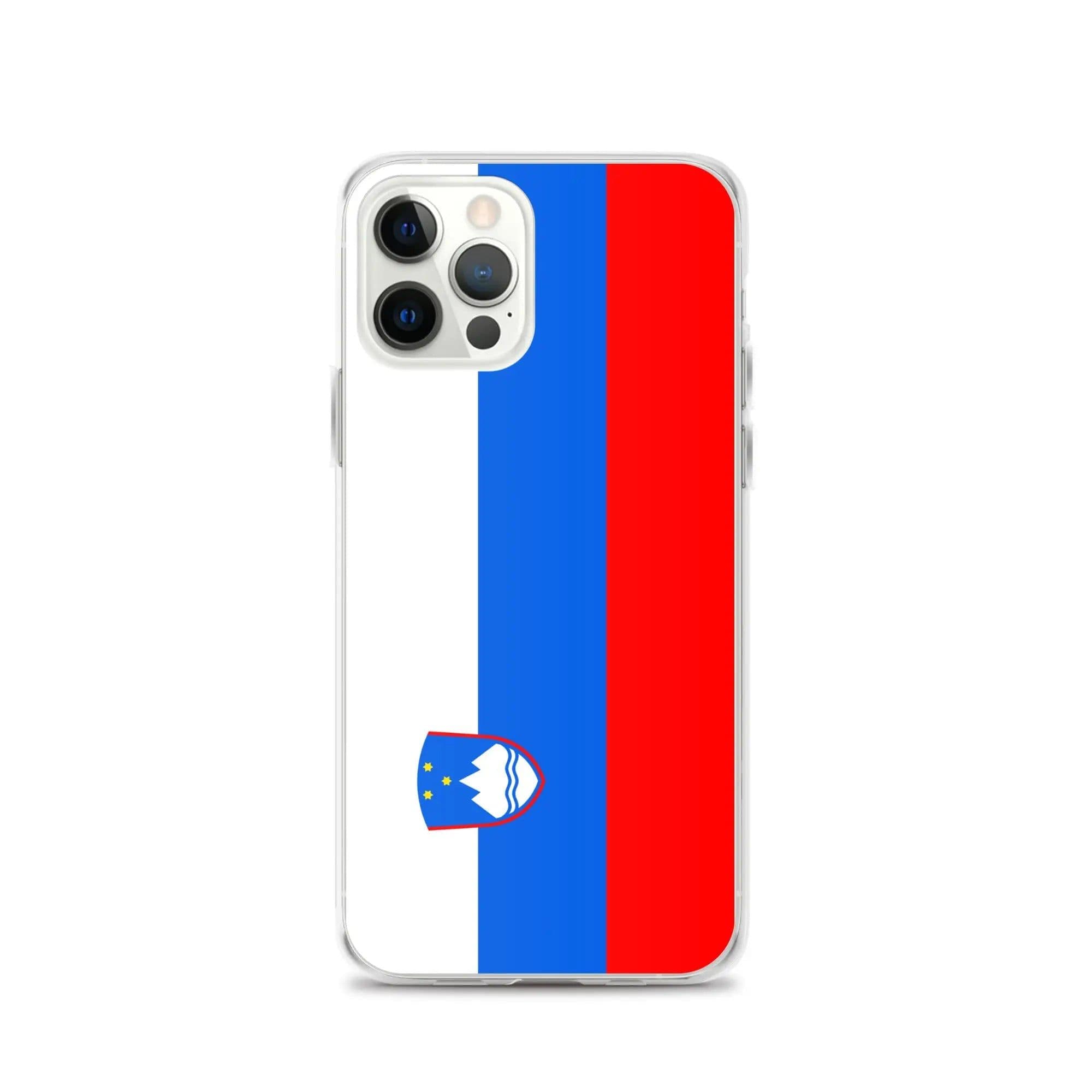 image-Coque iPhone Drapeau de la Slovénie – Étui Souple – Résistant et Antic