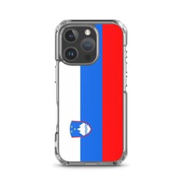 image-Coque iPhone Drapeau de la Slovénie – Étui Souple – Résistant et Antic